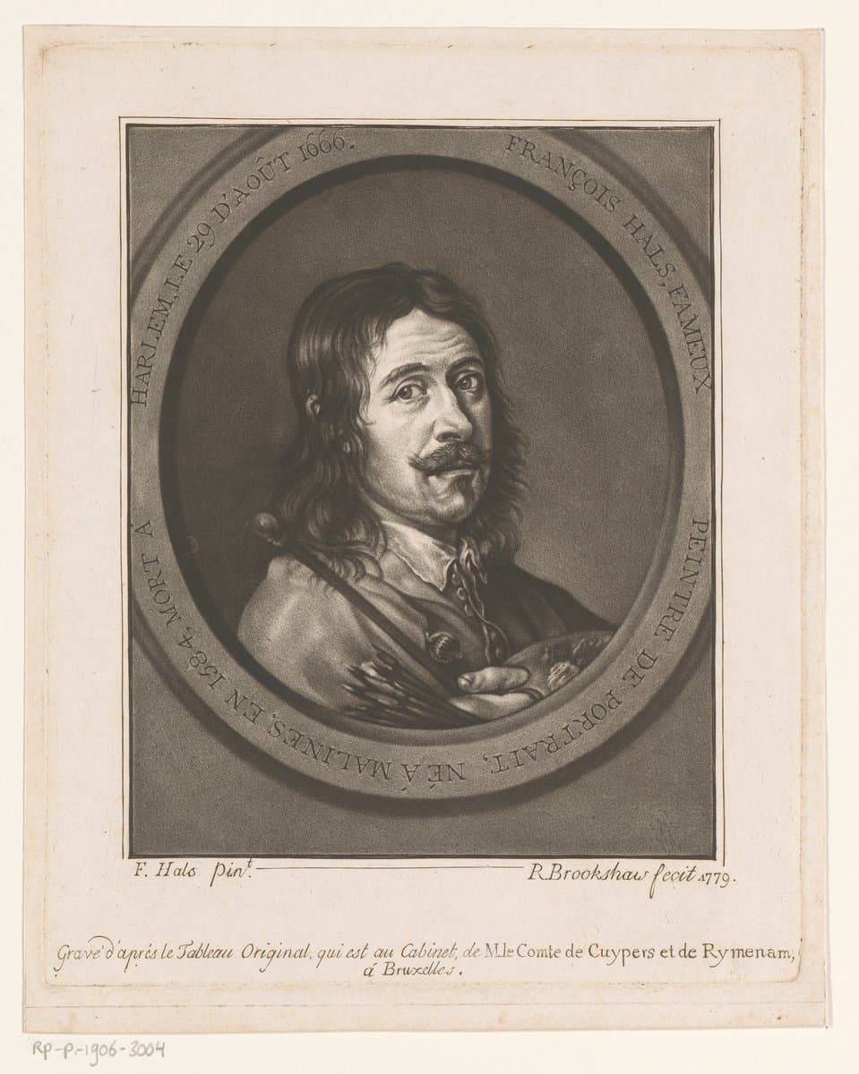 Portret van Frans Hals